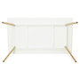 Voir la diapositive 5 : Paris Prix Table de Repas  Hanko  160cm Blanc