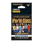 Panini Blister de 7 pochettes - PANINI - FIFA WORLD CLASS 2024 STICKERS - 35 Stickers