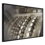 Paris Prix Affiche Murale Encadrée  Ka-Ching. Coloris disponibles : Jaune, Noir