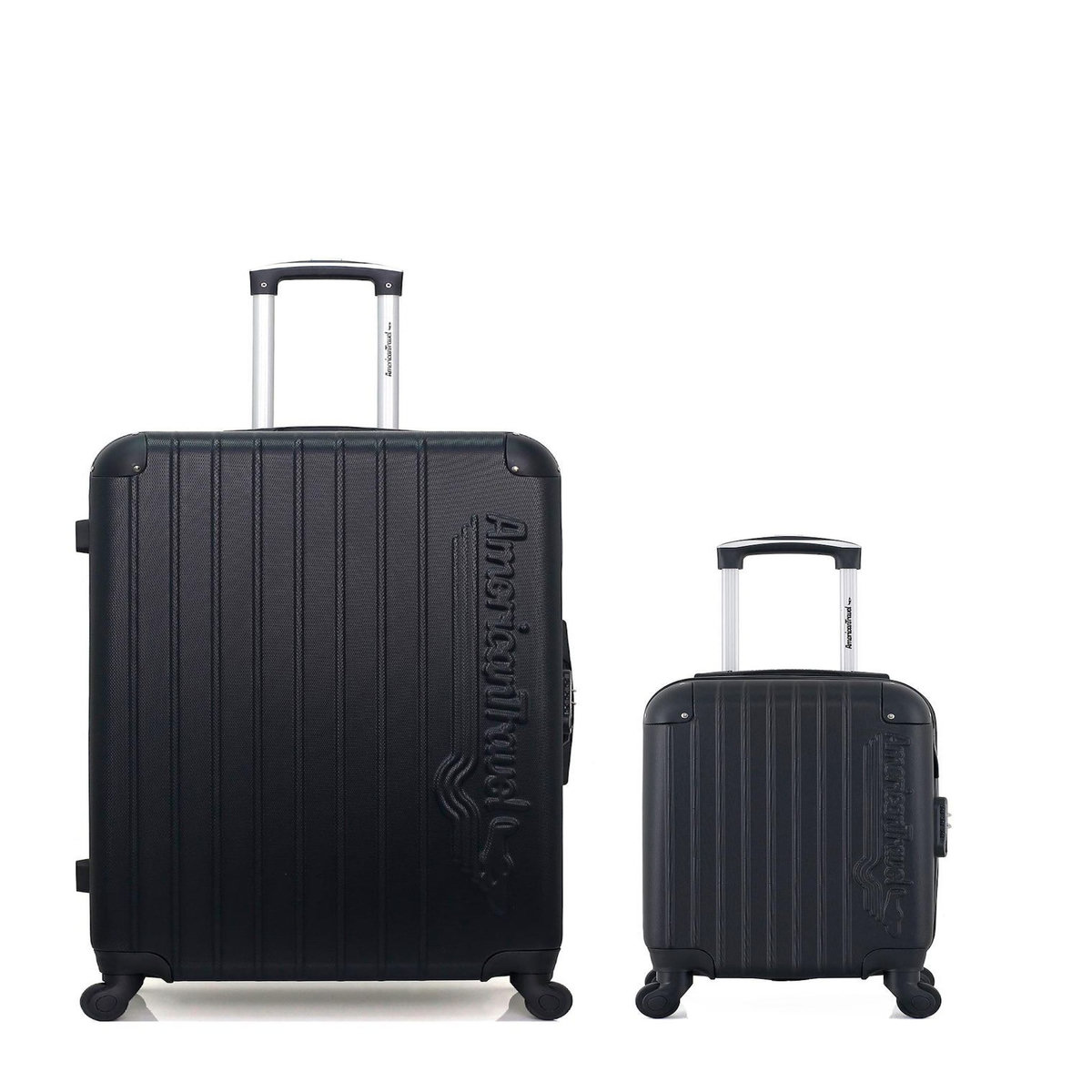 AMERICAN TRAVEL AMERICAN TRAVEL - LOT DE 2 - Valises grand format et cabine XXS BUDAPEST