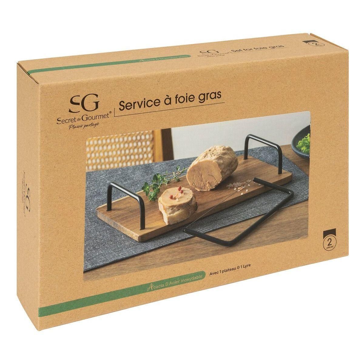 SECRET DE GOURMET Set Foie Gras 2pcs