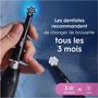 Voir la diapositive 4 : ORAL B Brossette dentaire x3 Gentle Care Noir