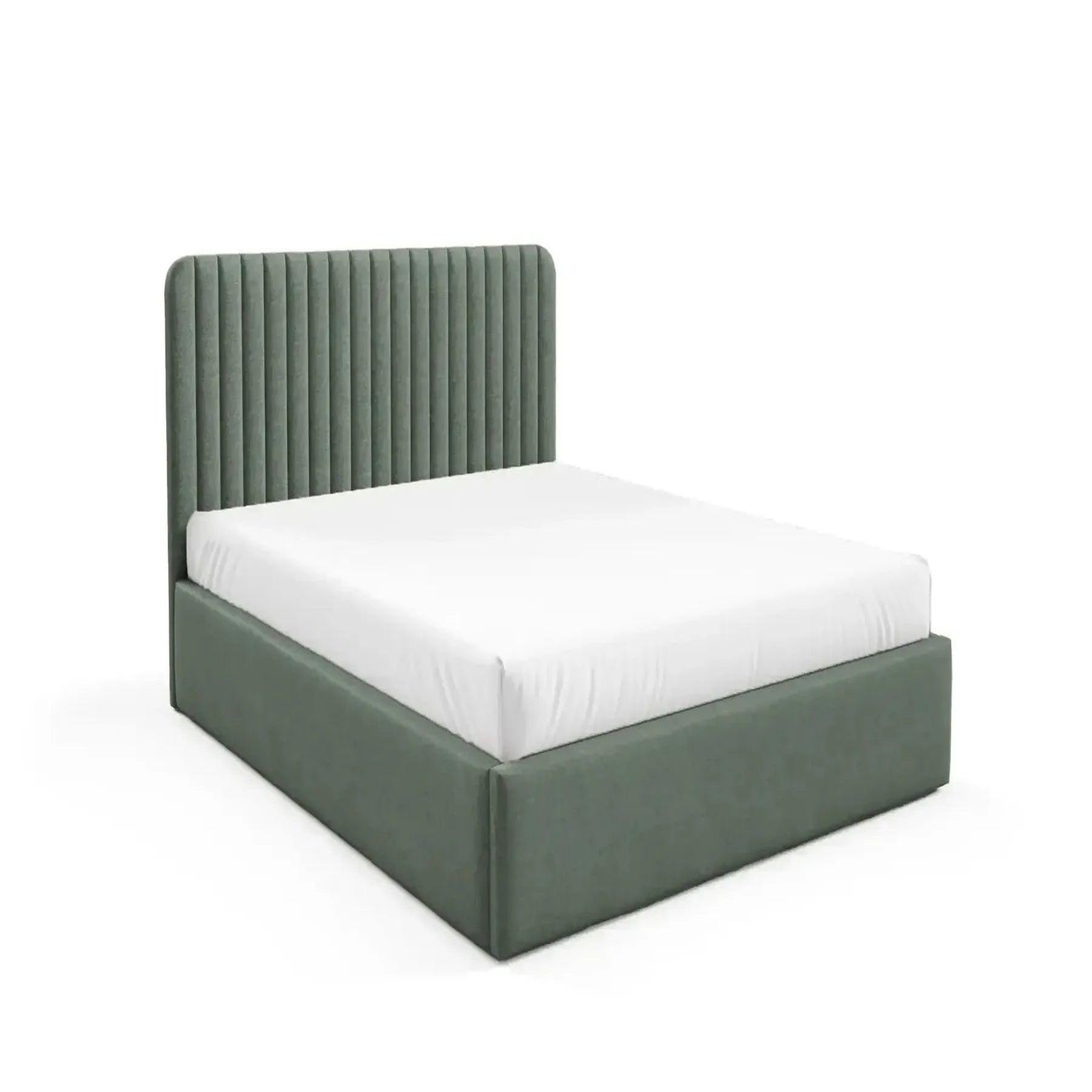 Voir la diapositive 6 : CASANOVA PARIS JEANNE - Lit coffre tissu velours