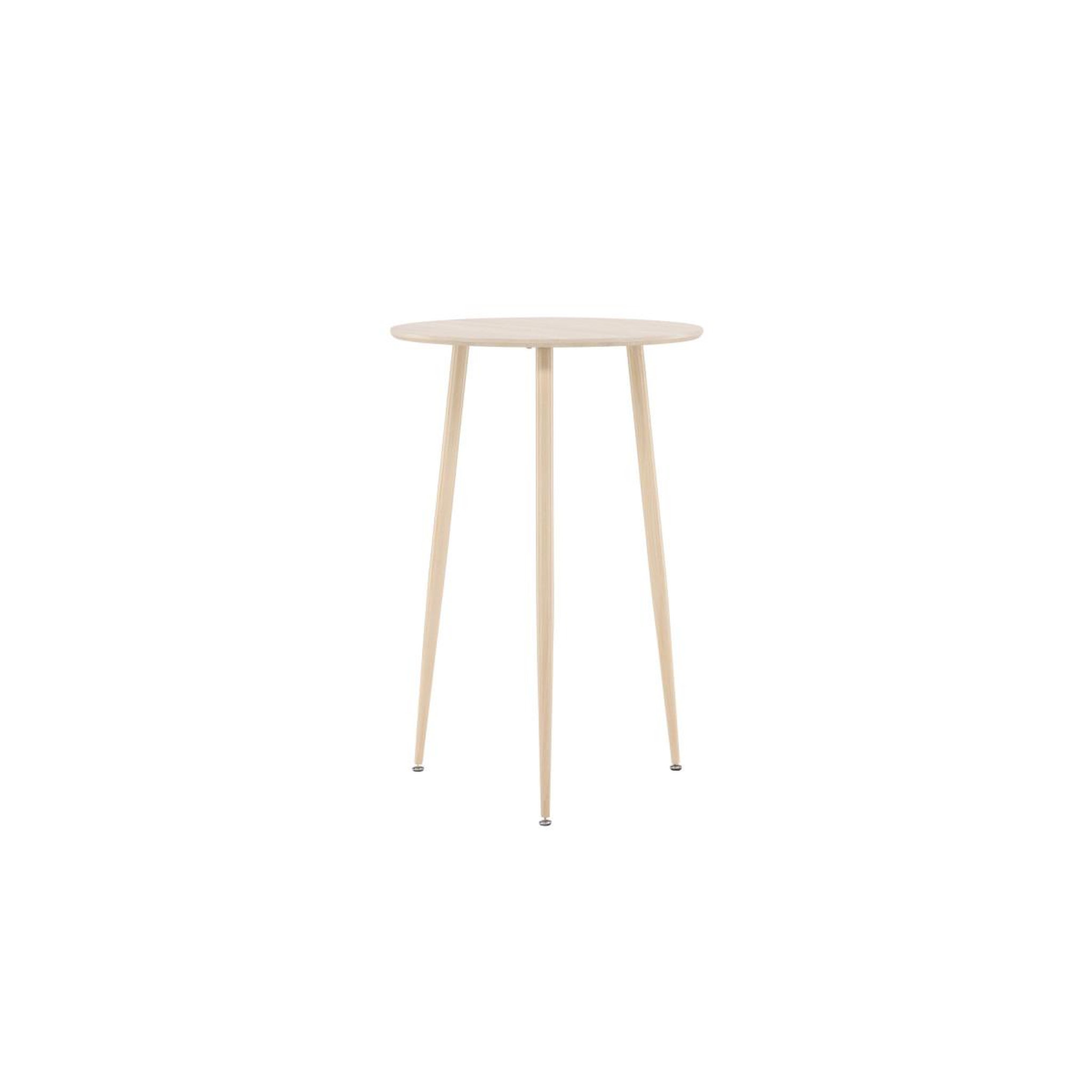 Voir la diapositive 5 : Paris Prix Table de Bar  Plaza  105cm Naturel