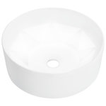 VIDAXL Lavabo 36x14 cm Ceramique Blanc