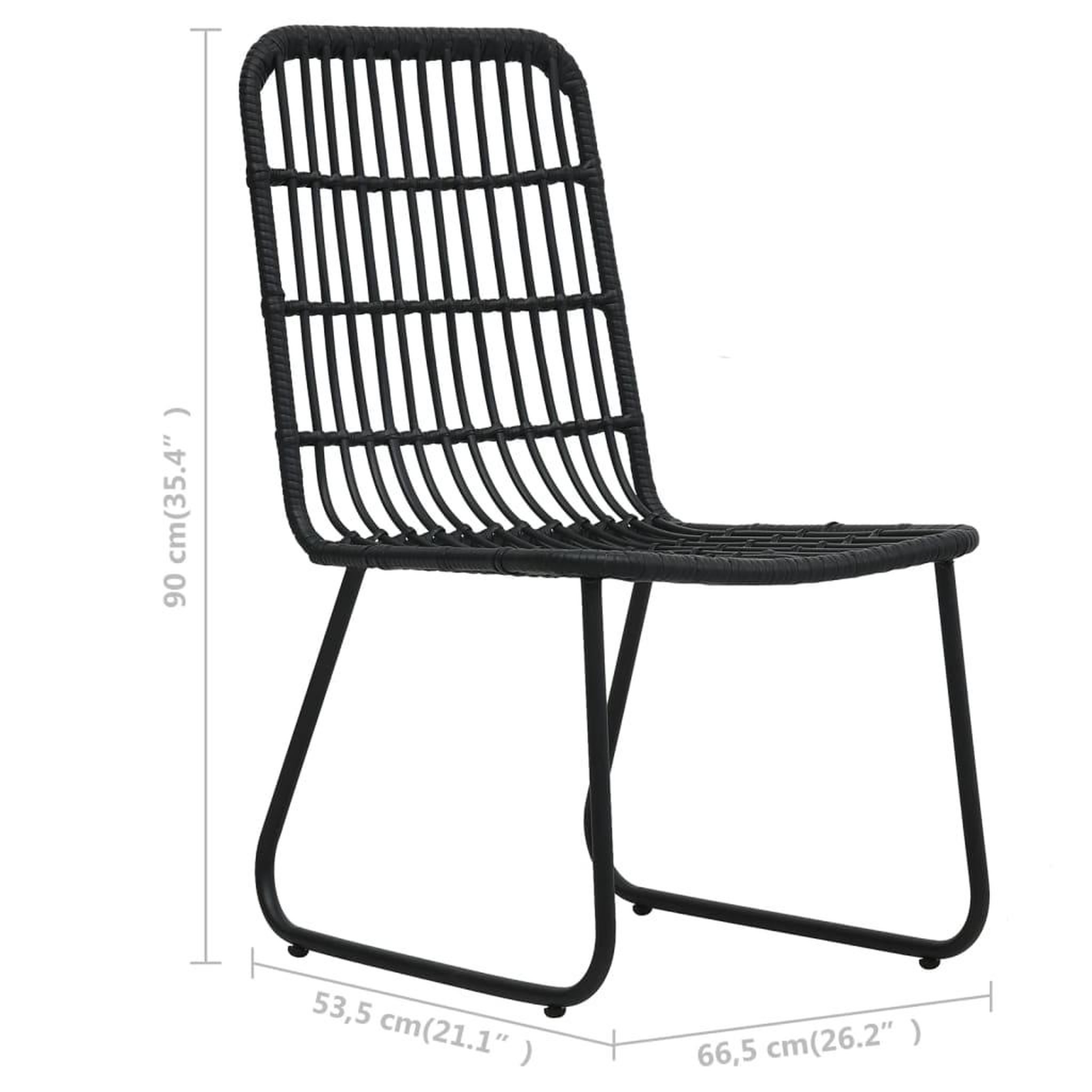 Voir la diapositive 6 : VIDAXL Ensemble a manger d'exterieur 3 pcs resine tressee et verre