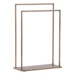 Paris Prix Portant à Vêtements Double  Alva  100cm Moka