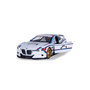 Voir la diapositive 1 : Jamara BMW 3.0 CSL miniature 1:34 blanche avec piles