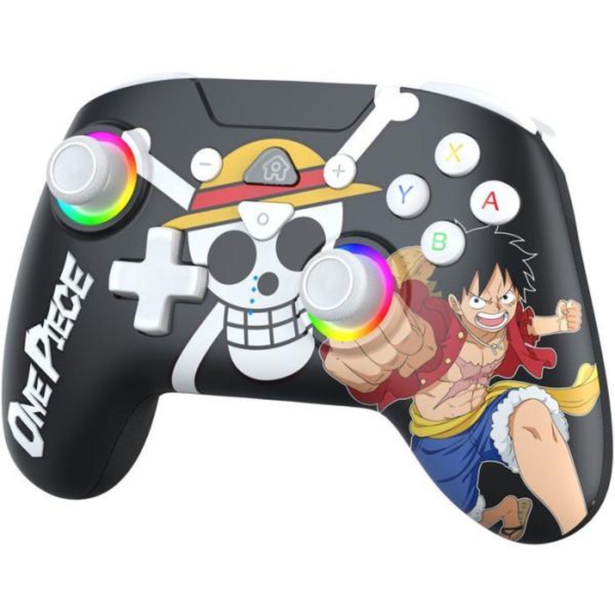 Voir la diapositive 2 : Subsonic Manette sans fil - Nintendo Switch / Switch OLED / Switch 2 - One Piece Luffy Fishman - Bluetooth - Noir - SUBSONIC