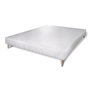 Voir la diapositive 4 : SEPTNUITS PACK Matelas + sommier Memo Bio  Mousse à mémoire de forme 5 zones de confort Maxi épaisseur + Couette + 2 oreillers