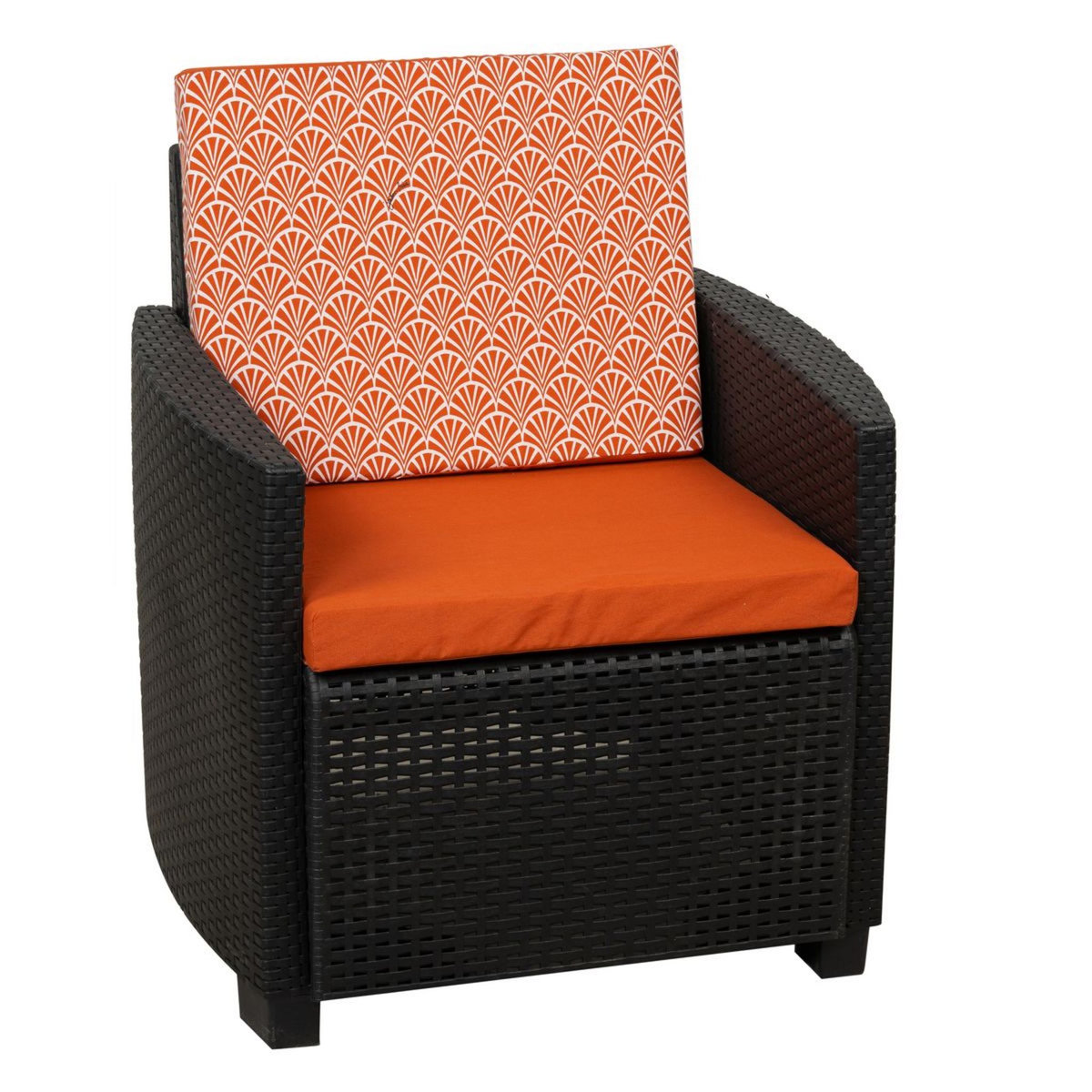 Jardin Privé Lot de 2 coussins coffee set paprika NORVEGE 