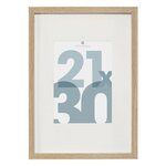 ATMOSPHERA Cadre Photo en Verre  Manu  21x30cm Naturel