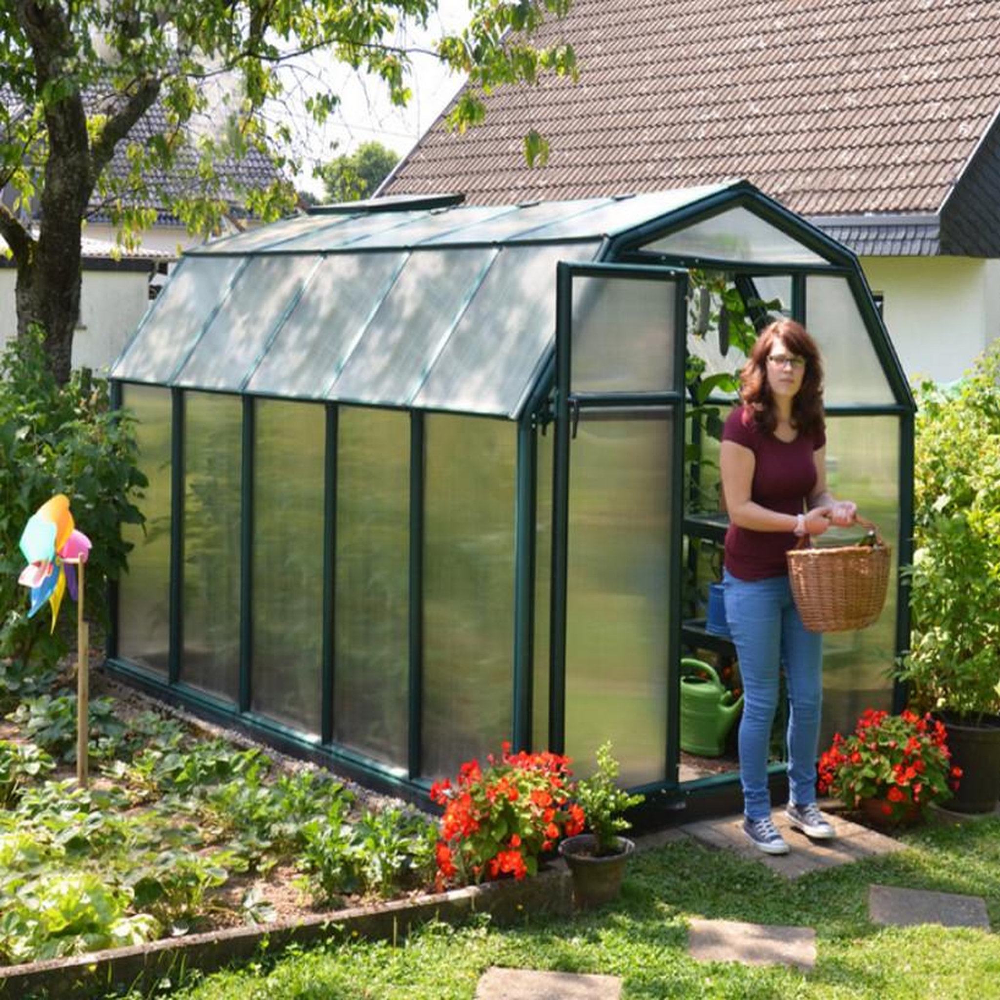 Palram Serre de jardin 6.3m² verte - 702468