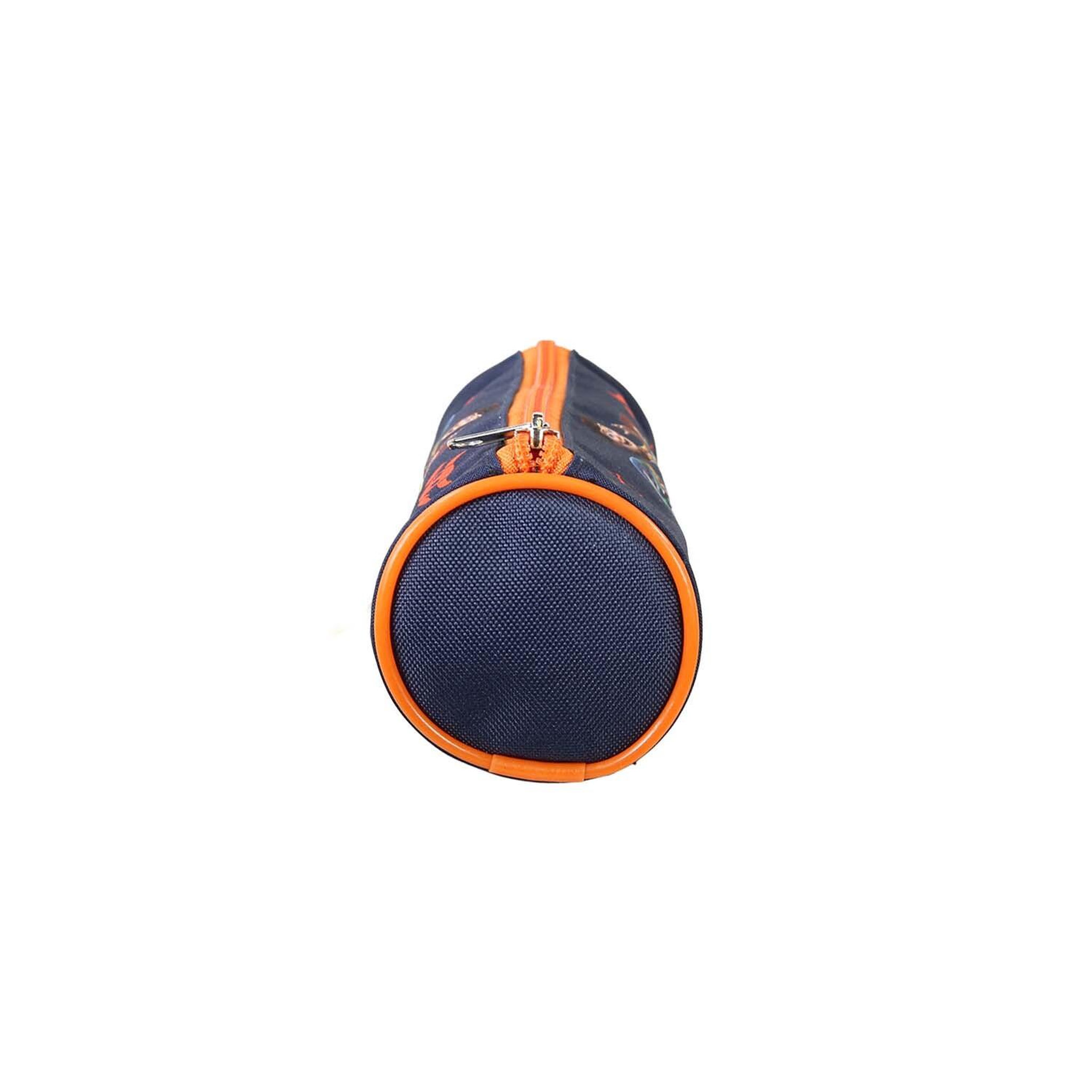 Voir la diapositive 3 : Bagtrotter Toy Story - Trousse scolaire ronde - Bleu / Orange - Garçon - 1 compartiment