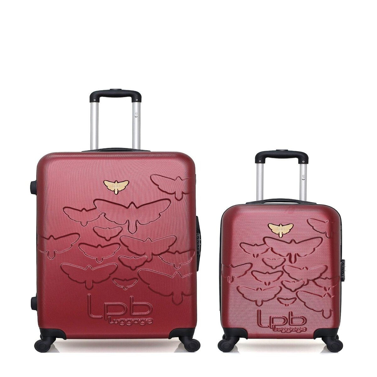LES P'TITES BOMBES LPB LPB LUGGAGE - LOT DE 2 - Valises grand format et cabine AELYS
