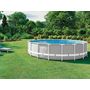 Voir la diapositive 4 : INTEX Piscine tubulaire Prism Frame ronde 5,49 x 1,22 m - Intex