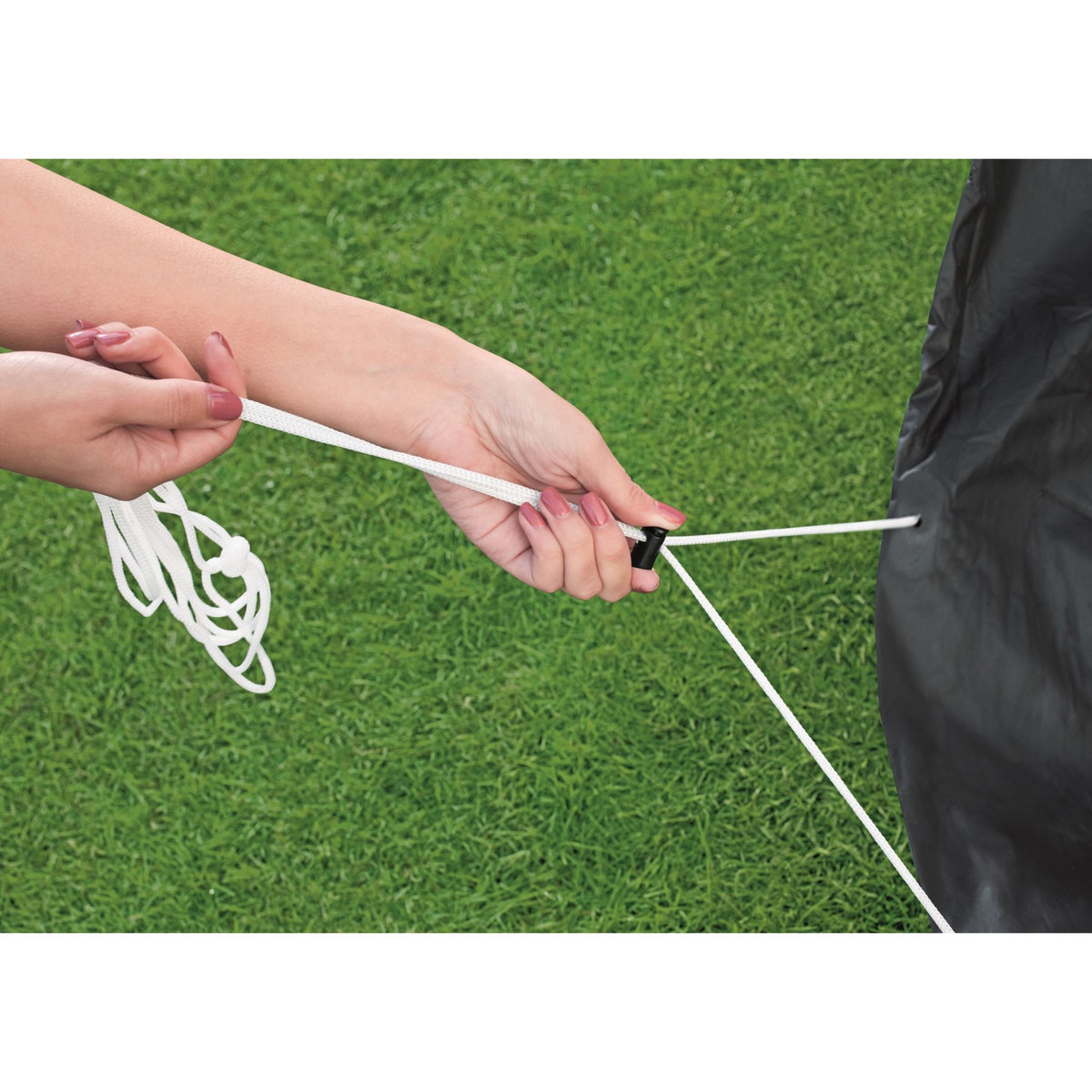 BESTWAY Bâche PVC 4 saisons pour Piscine Power/Frame ronde Diam 4,27m