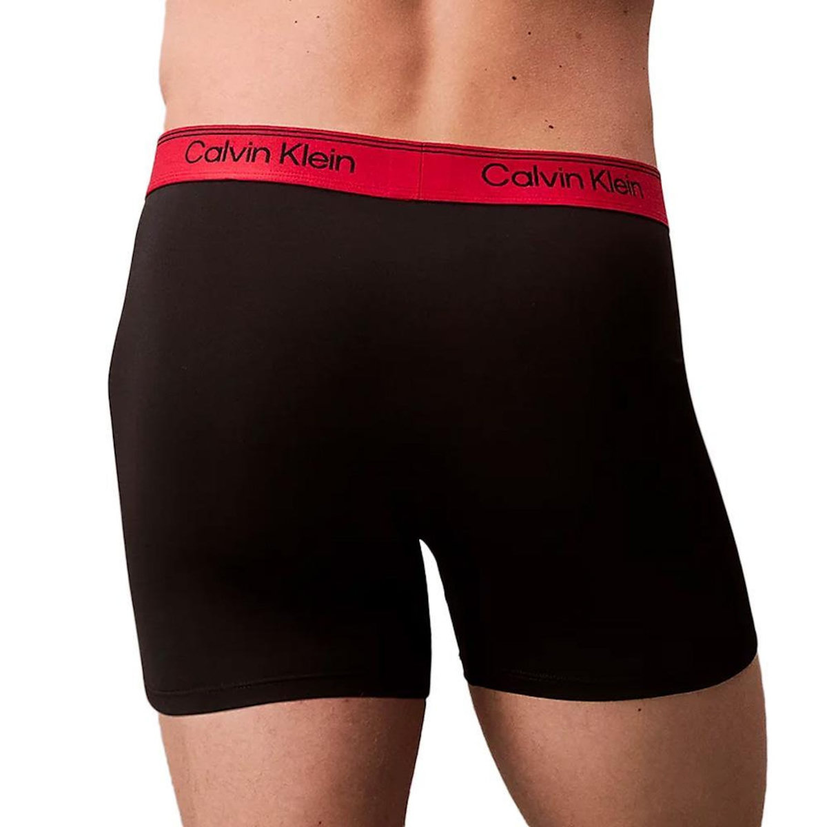 CALVIN KLEIN JEANS X3 Boxers /Rouge Calvin Klein Jeans Boxer Brief