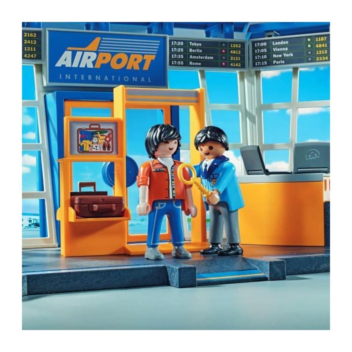 PLAYMOBIL Jeu Playmobil Aéroport avec avion