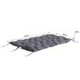 Voir la diapositive 3 : OUTSUNNY Coussin matelas assise dossier pour banc de jardin balancelle canapé 3 places grand confort 150 x 98 x 8 cm gris