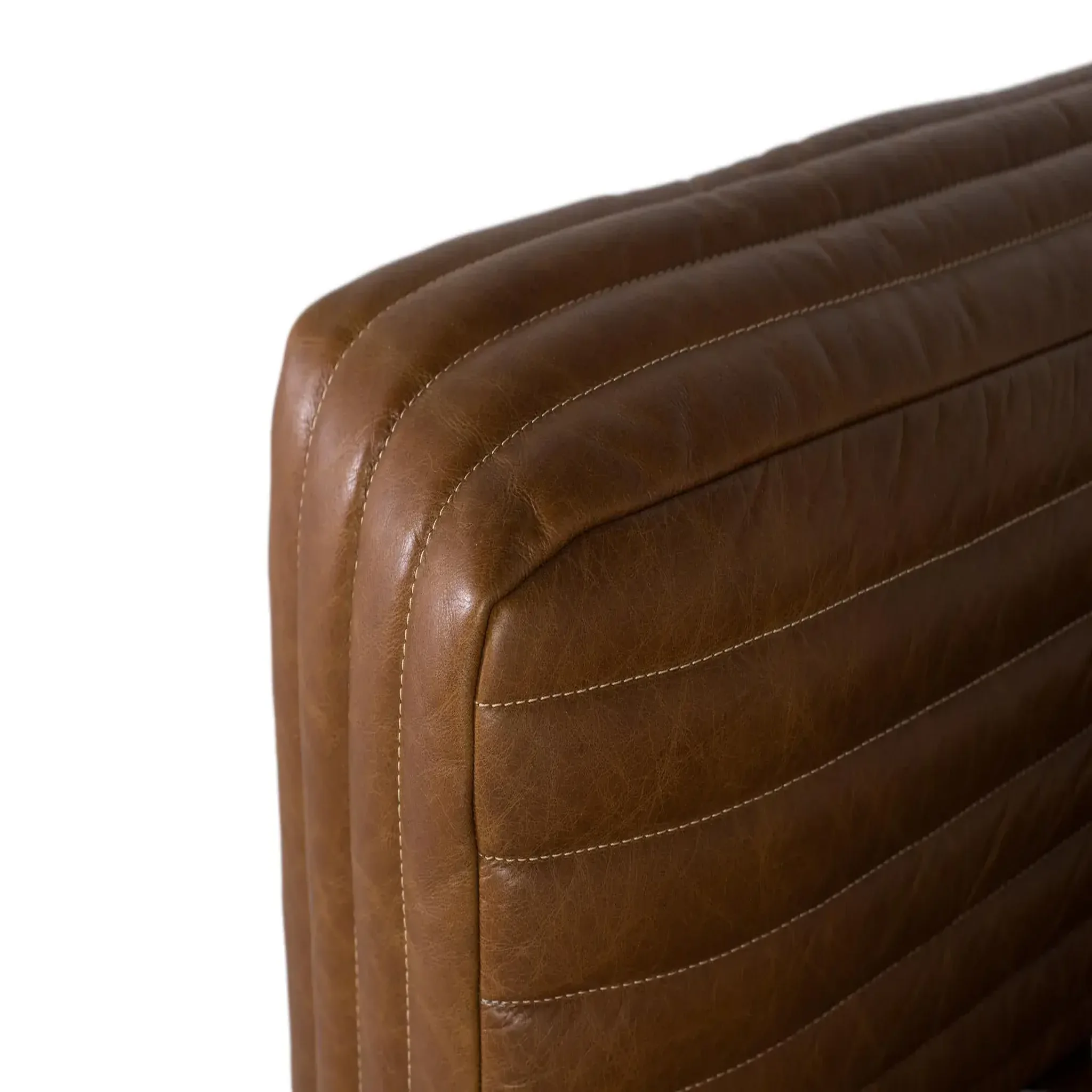 Voir la diapositive 5 : GINER Y COLOMER SL Fauteuil en cuir 103 cm style contemporain moderne