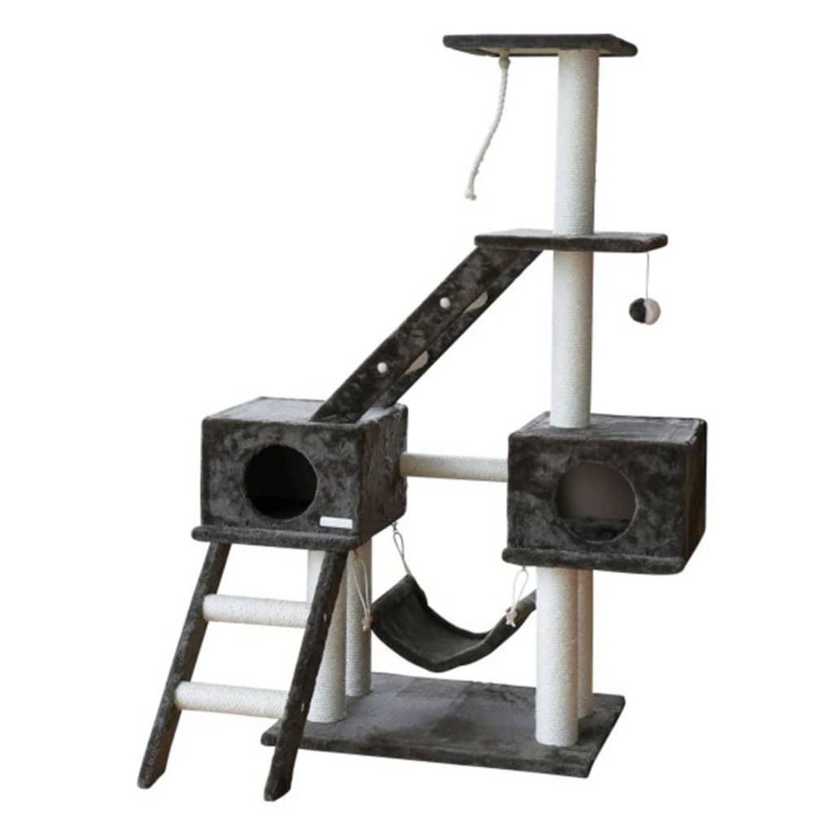 KERBL Kerbl Arbre a chat Granat 150 cm Gris fonce