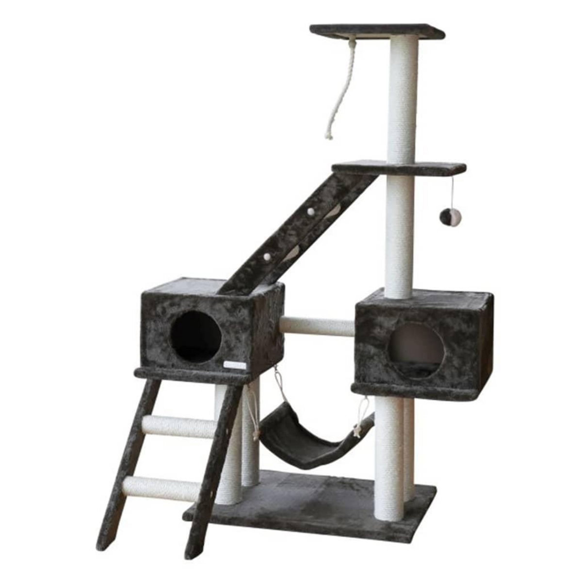 KERBL Kerbl Arbre a chat Granat 150 cm Gris fonce