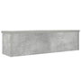 Voir la diapositive 5 : VIDAXL Étagère de cuisine empilable gris béton 60x15x16 cm