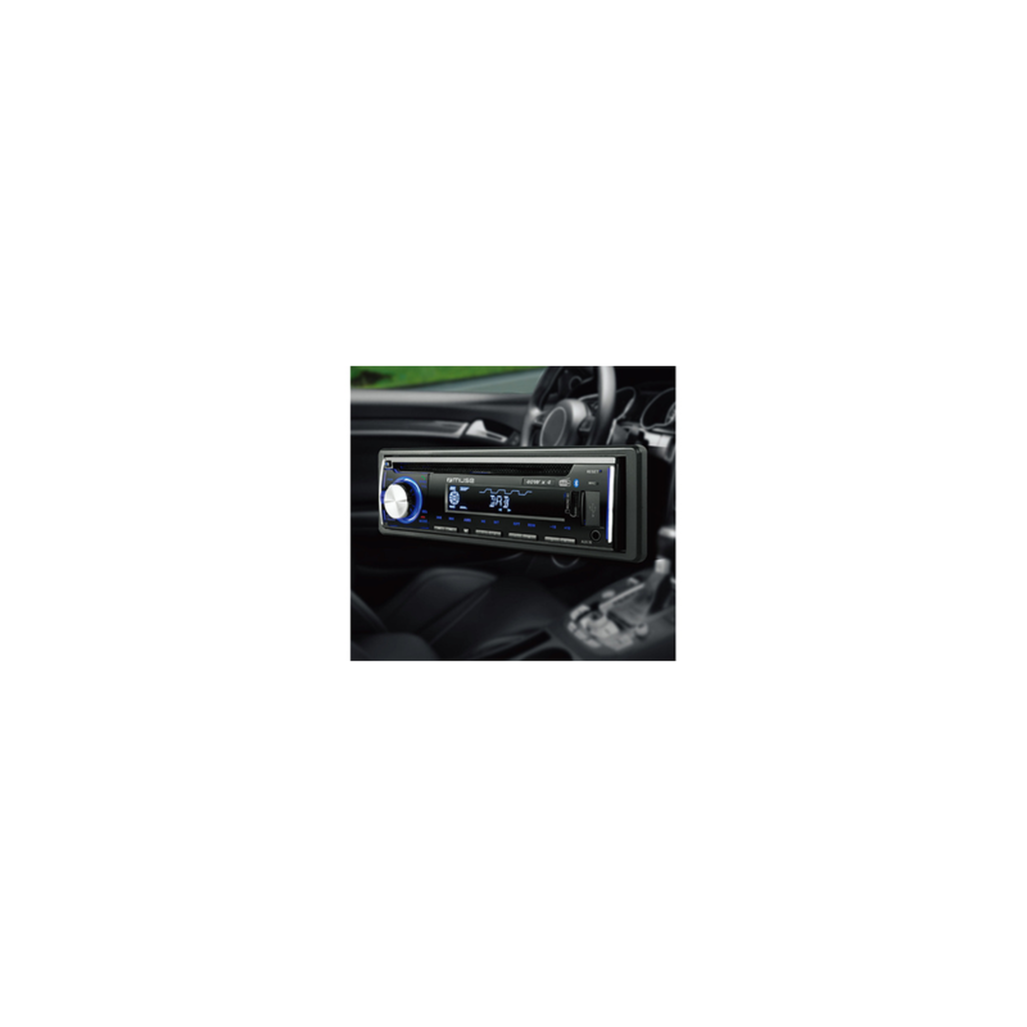 Voir la diapositive 2 : Muse Autoradio Muse BLUETOOTH DAB+ M 1229 DAB + FM