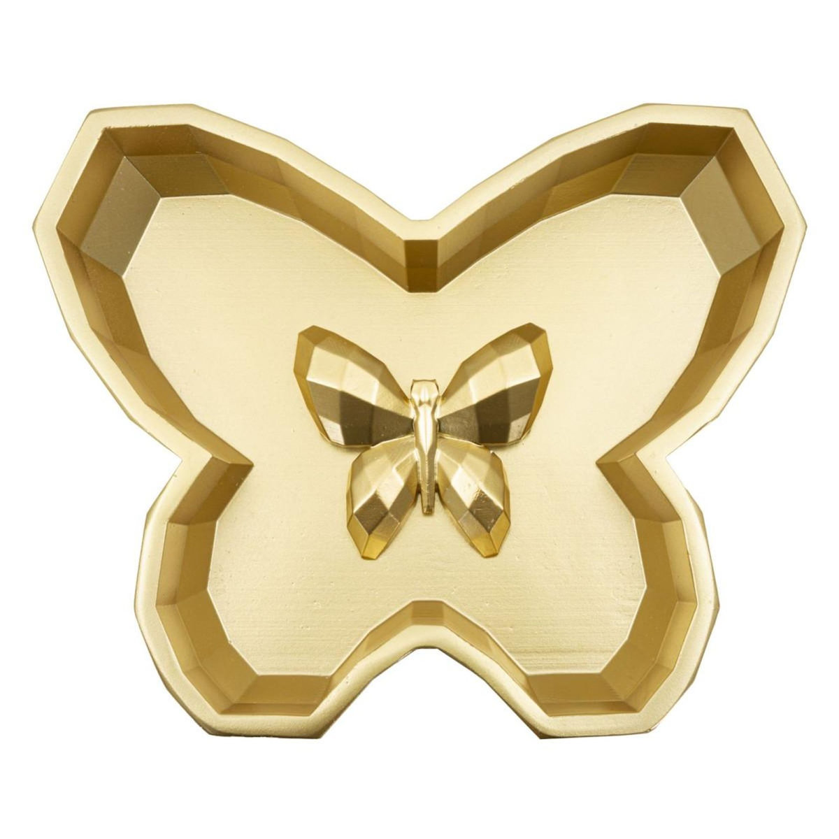 Paris Prix Vide-Poche Design  Butterfly  20cm Or
