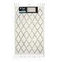 Voir la diapositive 2 : Douceur d'Intérieur Tapis de bain 50x80cm Latika blanc 100%coton