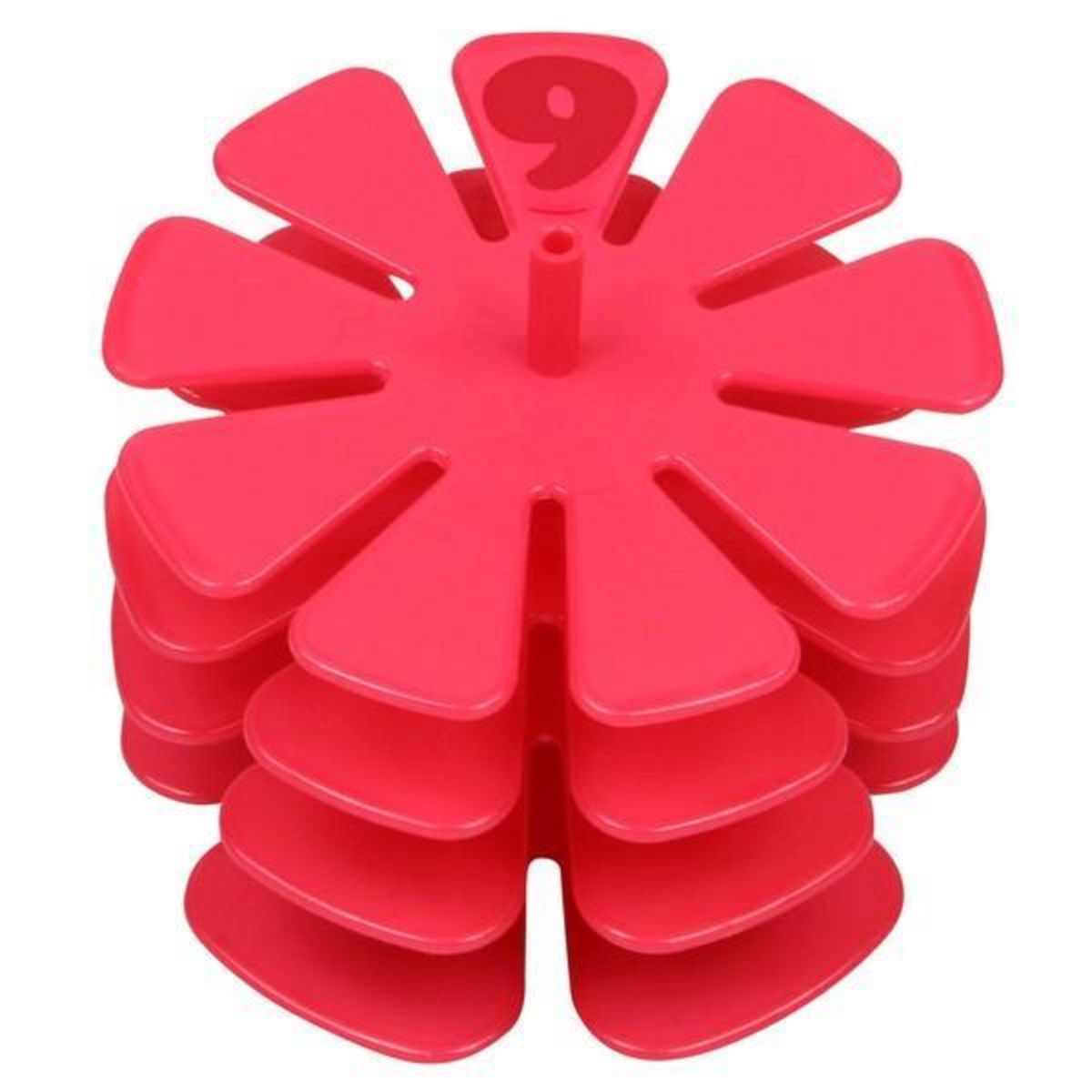 Chevalier Diffusion 4 marque-parts de gâteau 5, 6, 7 et 9 parts