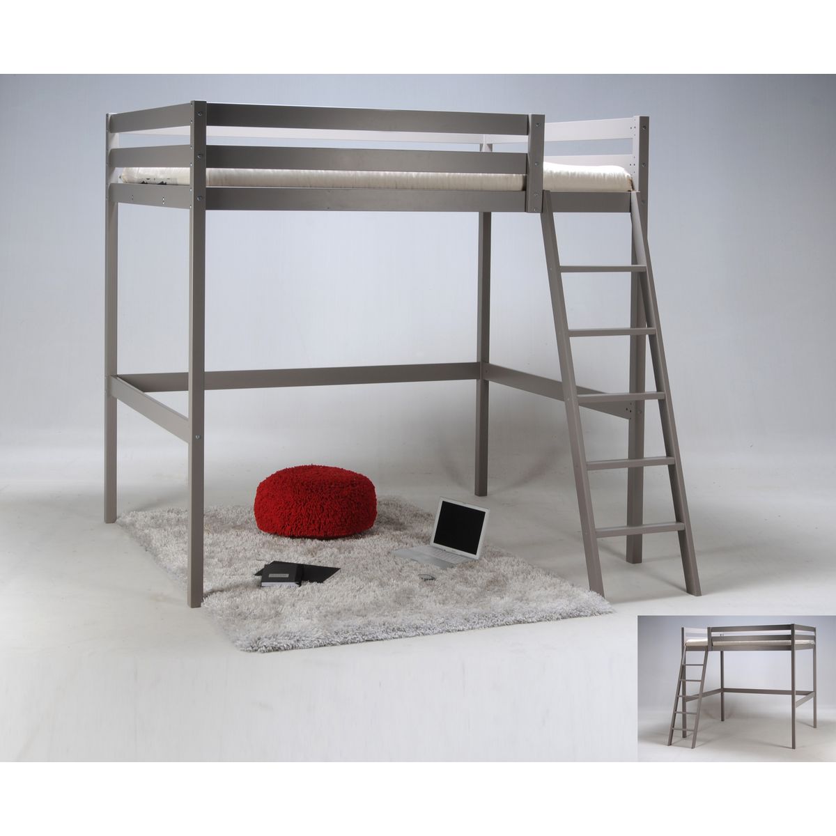 Lit mezzanine CITY 140 x 190 cm