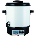 Robby Stérilisateur de bocaux électrique avec écran lcd robinet et minuteur 27l 1800w - steri pro lcd