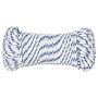 Voir la diapositive 3 : VIDAXL Corde de bateau Blanc 5 mm 50 m Polypropylene