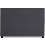 Paris Prix Tête de Lit en Tissu  Jones  180cm Gris Foncé