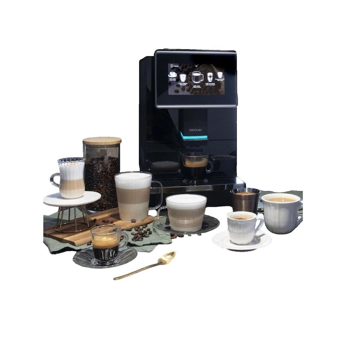 CECOTEC Machine à café cecotec 8435484018036 élégante noire