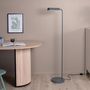 Voir la diapositive 4 : Paris Prix Lampadaire Design  Harmonica  144cm Gris