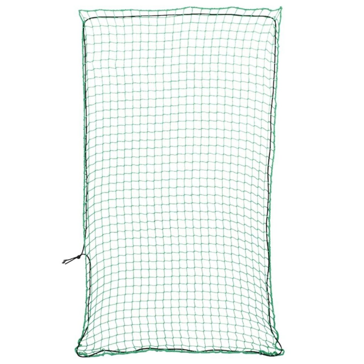 VIDAXL Filet pour remorque avec corde elastique vert 6x3,5 m PP