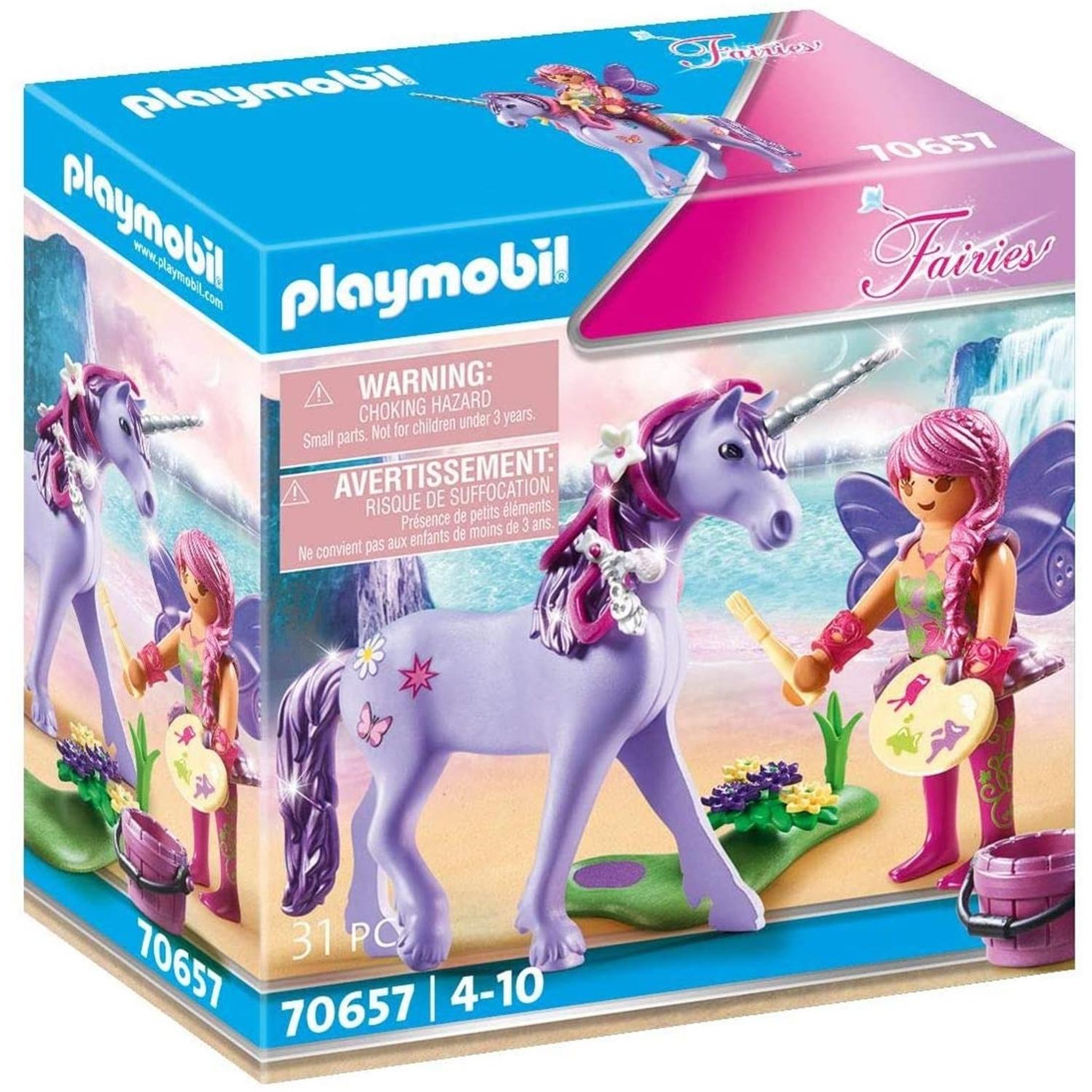 PLAYMOBIL Fairies Licorne avec Fée