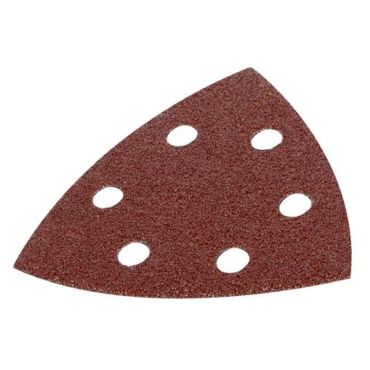 KREATOR Lot de 5 patins triangulaires auto-agrippants - grain 180 - 90x90x90 mm