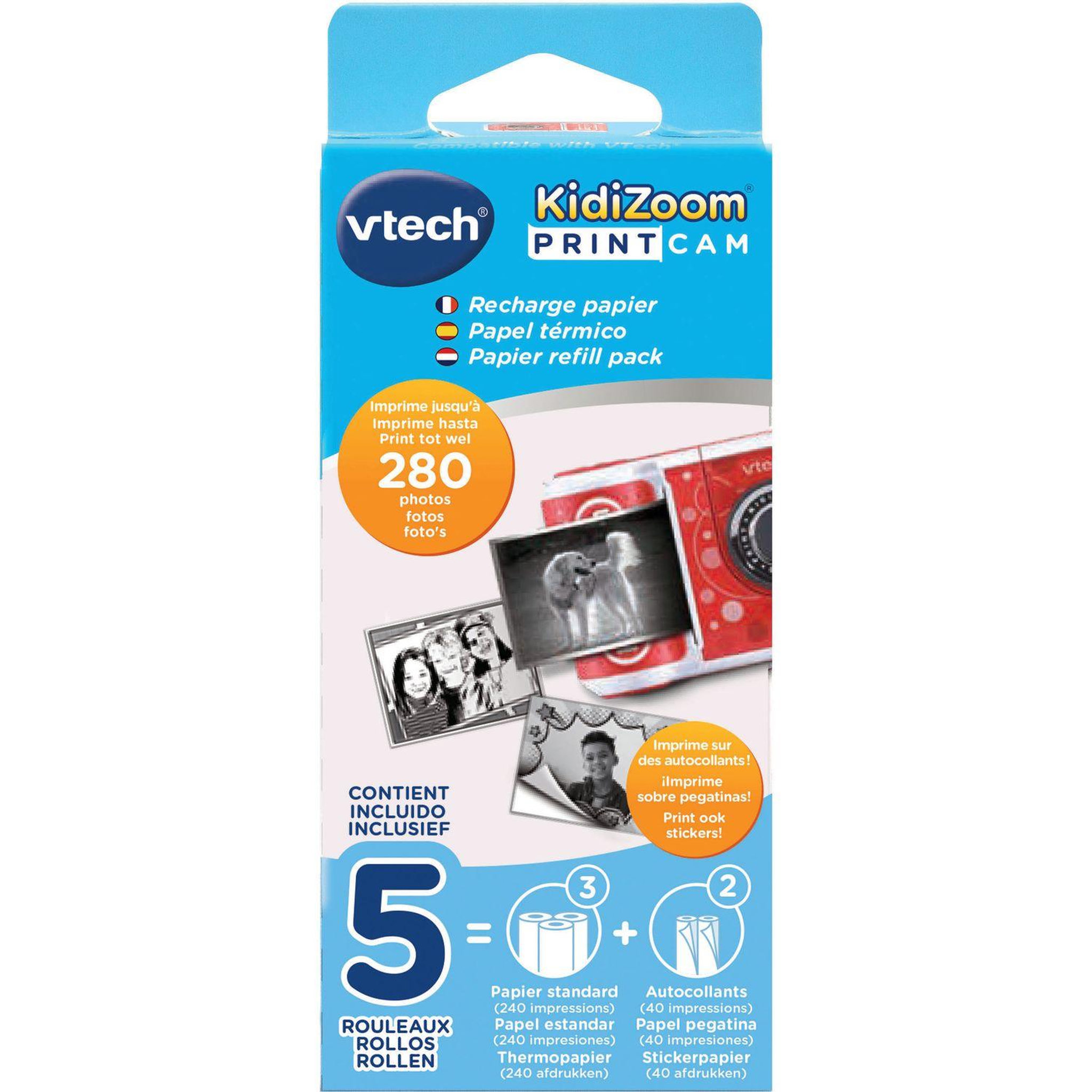 Voir la diapositive 2 : VTECH Kidizoom Print Cam - Recharge papier