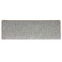 Voir la diapositive 4 : VIDAXL Tapis d'escalier 30 pcs 65x21x4 cm Gris clair