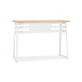 Voir la diapositive 1 : Paris Prix Table de Bar Scandinave  Javier  150cm Blanc