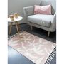 Voir la diapositive 2 : Tapis déco en coton motif floral COMFY