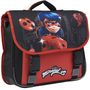 Voir la diapositive 2 : Cartable 38 cm CP/CE1/CE2 noir et rouge MIRACULOUS