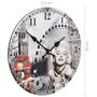 Voir la diapositive 6 : VIDAXL Horloge murale vintage 30 cm