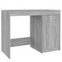 Voir la diapositive 2 : VIDAXL Bureau Sonoma gris 100x50x76 cm Bois d'ingenierie
