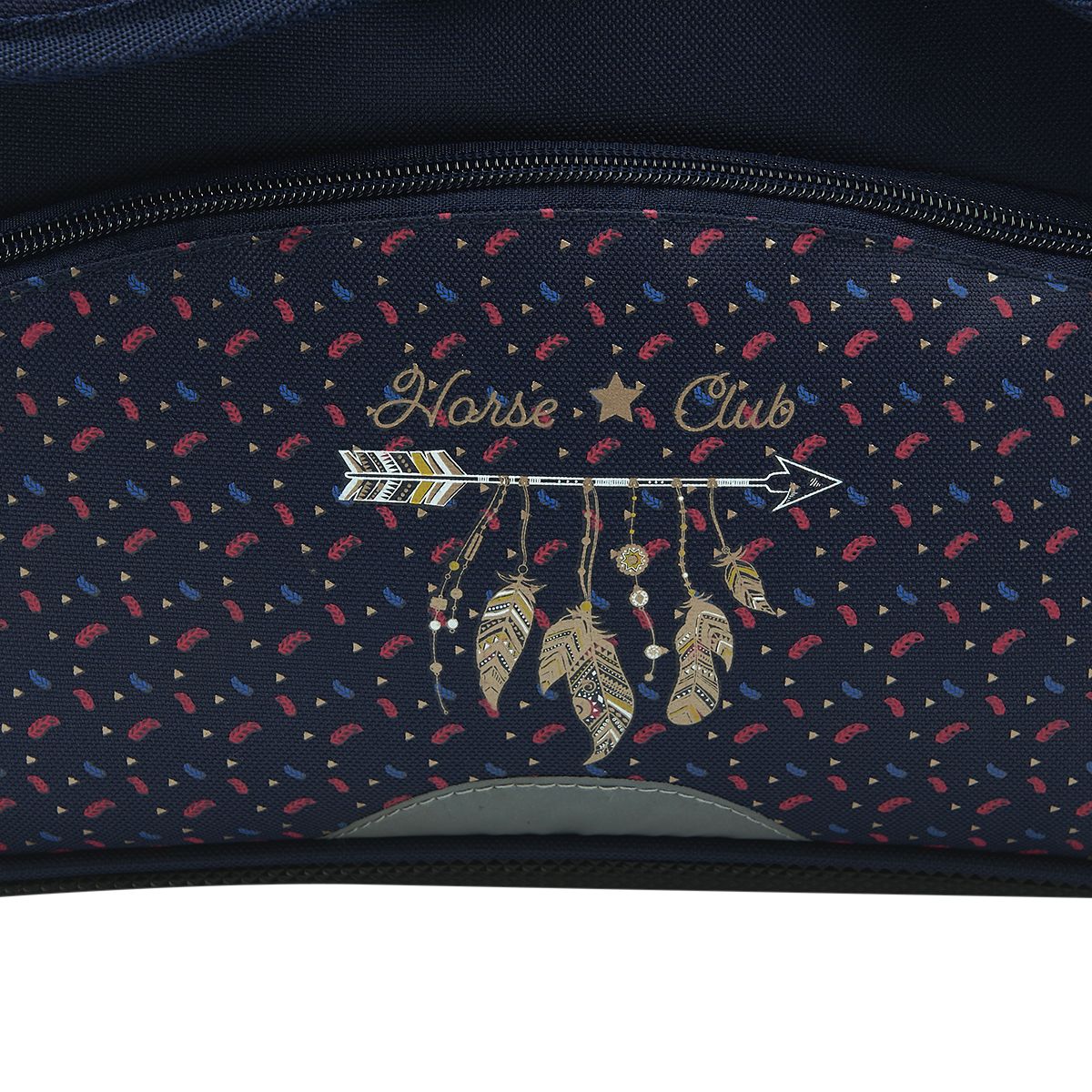 OBERTHUR Cartable 38 cm CP/CE1/CE2 bleu cheval