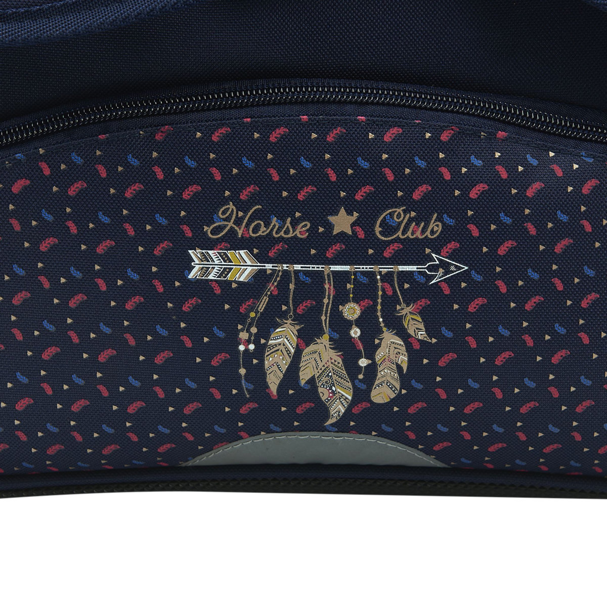 OBERTHUR Cartable 38 cm CP/CE1/CE2 bleu cheval